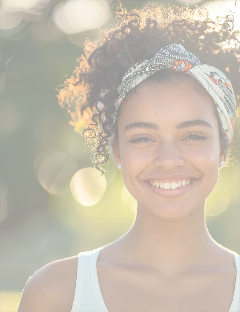 Client seated in a therapy session